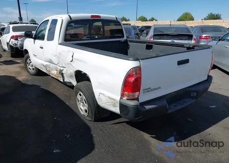 2007 Toyota Tacoma из США, поврежденный, VIN 5TETX22N97Z395030